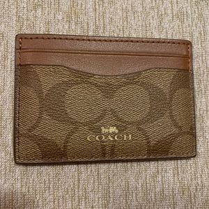 Authentic Coach card holder.